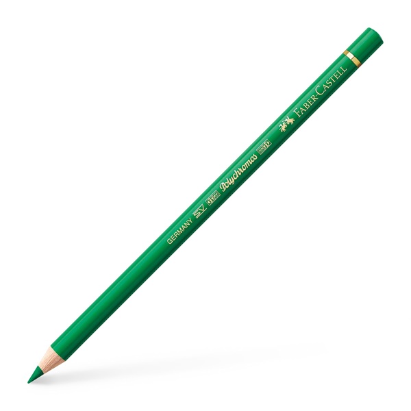 Image of Färgpenna Faber-Castell POLYCHROMOS 163 emerald green (6F) 110163 4005401101635