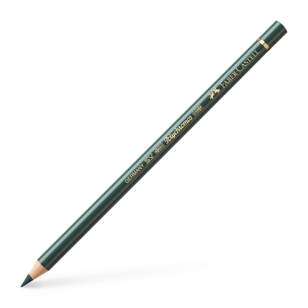 Image of Färgpenna Faber-Castell POLYCHROMOS 165 juniper green (6F) 110165 4005401101659