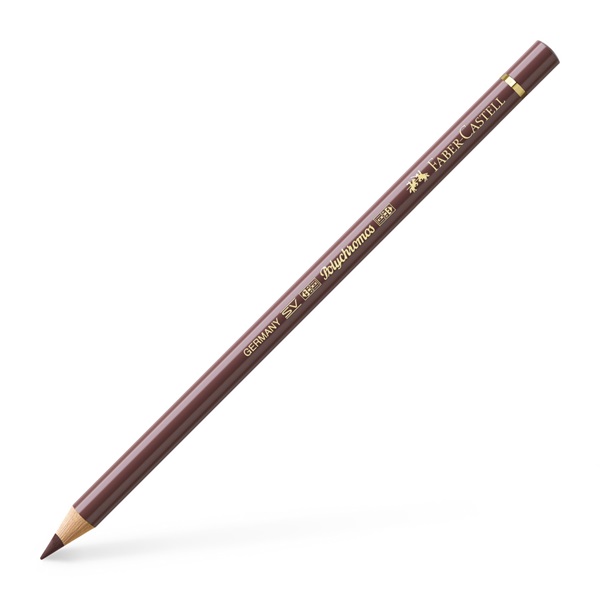 Image of Färgpenna Faber-Castell POLYCHROMOS 176 Van Dyck brown (6F) 110176 4005401101765