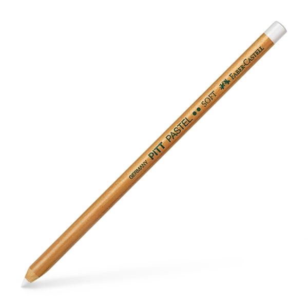 Image of Pastellpenna Faber-Castell PITT White Soft 101 (6F) 112111 4005401121114