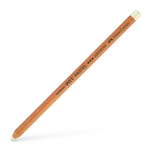 Image of Pastellpenna Faber-Castell PITT  101 White Medium(6F) 112201 4005401122012