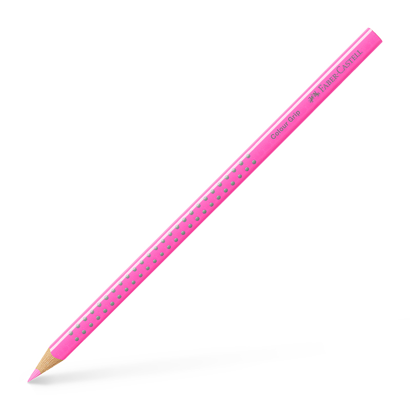 Image of Akvarellpenna Faber-Castell Grip neon pink (12F) 112414 4005401124146