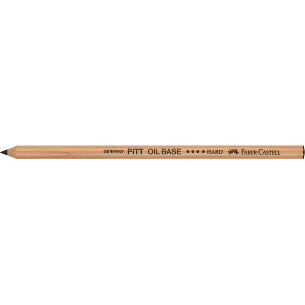Image of Ritkolspenna Faber-Castell PITT Oil Base Black Hard (6F) 112604 4005401126041