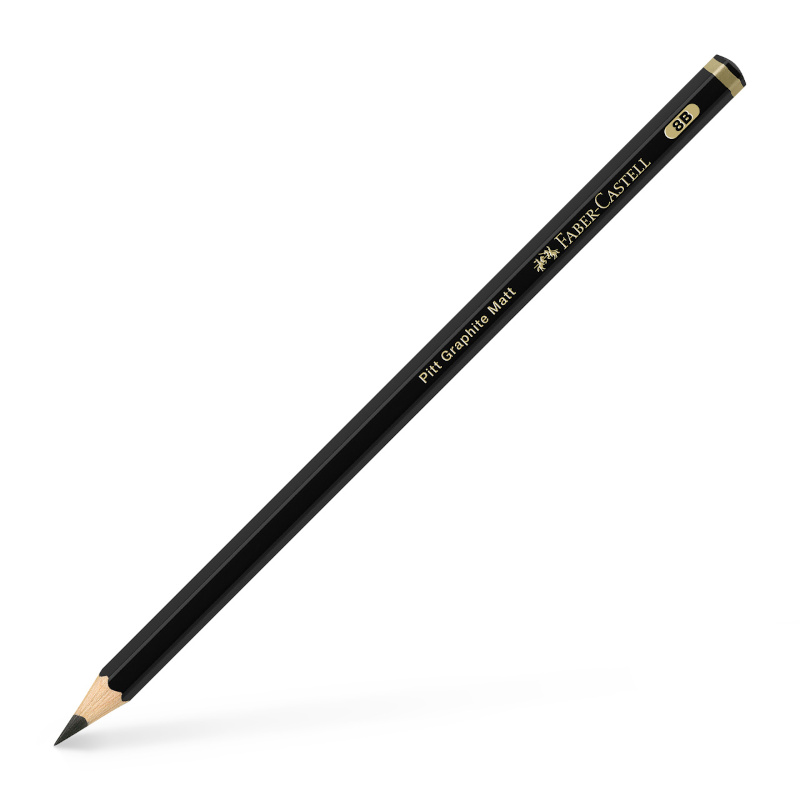 Image of Blyertspenna Faber-Castell Graphite pencil Pitt Graphite Matt 8B (12F) 115208 4005401152088