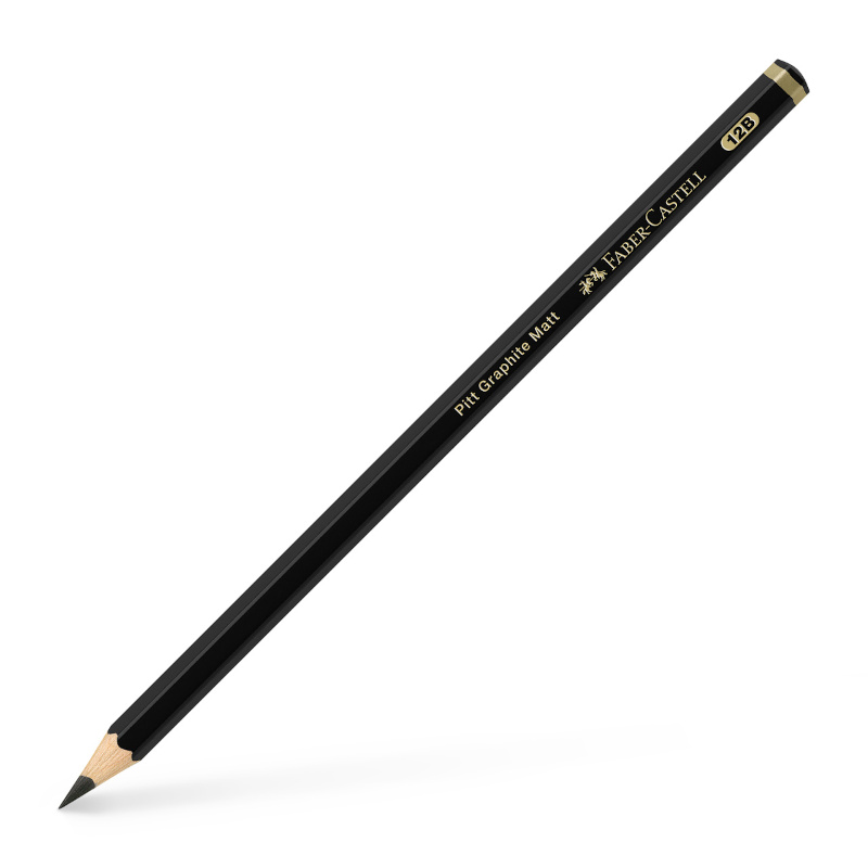 Image of Blyertspenna Faber-Castell Graphite pencil Pitt Graphite Matt 12B (12F) 115212 4005401152125