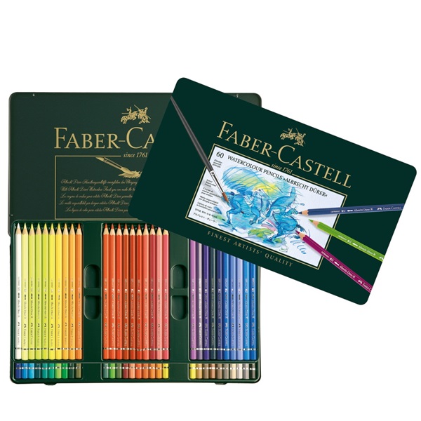 Image of Akvarellpennset Faber-Castell Albrecht Dürer  60 pennor 117560 4005401175605