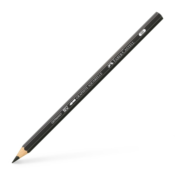 Image of Akvarellpenna Faber-Castell Graphite Aquarelle 6B (6F) 117806 4005401178064