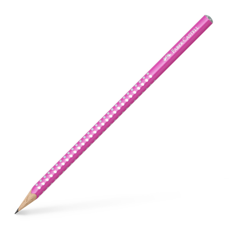 Image of Blyertspenna Faber-Castell Sparkle – pärlemorlack rosa (12F) 118212 4005401182122