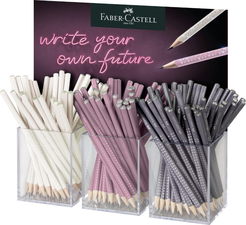 Image of Sparkle Faber-Castell pärlemor display Sommarfärger 2021 - 3 x 48 st 118226 4005401182269