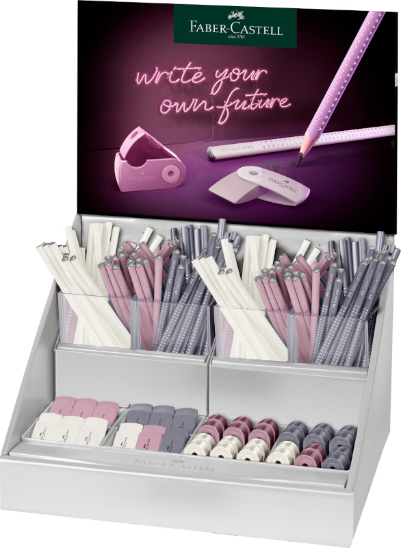 Image of Ställ Faber-Castell Family display Sparkle Summer 2022 118245 4005401182450