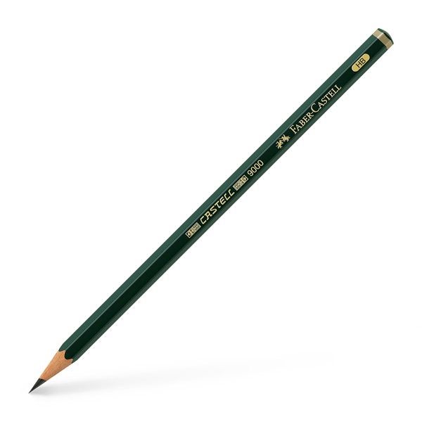 Image of Blyertspenna  Faber-Castell 9000 HB (12F) 119000 4005401190004