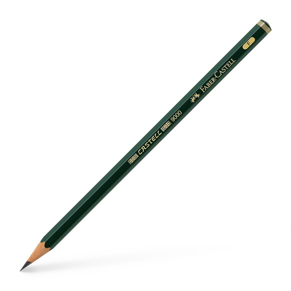 Image of Blyertspenna  Faber-Castell 9000 F (12F) 119010 4005401190103