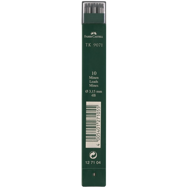 Image of Stift Faber-Castell TK9071 3,15mm 4B  (3F) 127104 4005401271048