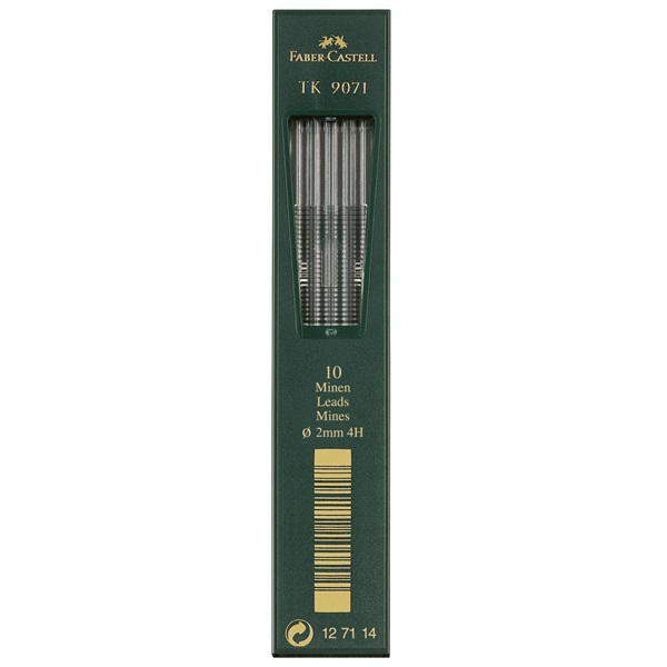 Image of Stift Faber-Castell TK9071 2mm 4H (10F) 127114 4005401271147
