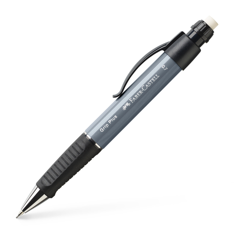 Image of Stiftpenna Faber-Castell Grip Plus 0.7 mm Ljusgrå (5F) 130789 4005401307891