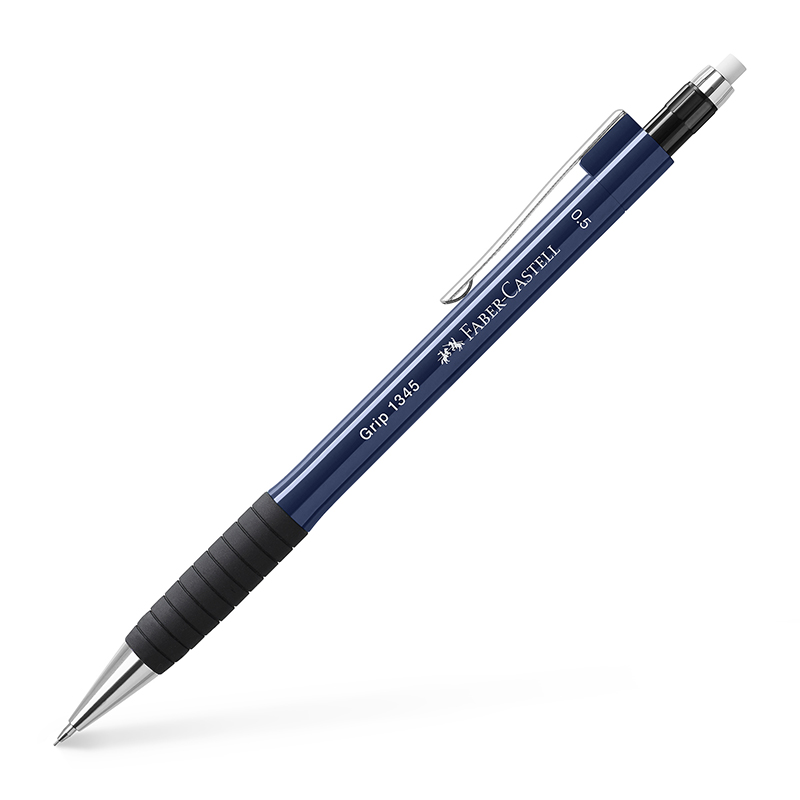 Image of Stiftpenna Faber-Castell Mech. pencil Grip 1345 0.5 mm navy blue 134551 4005401345510