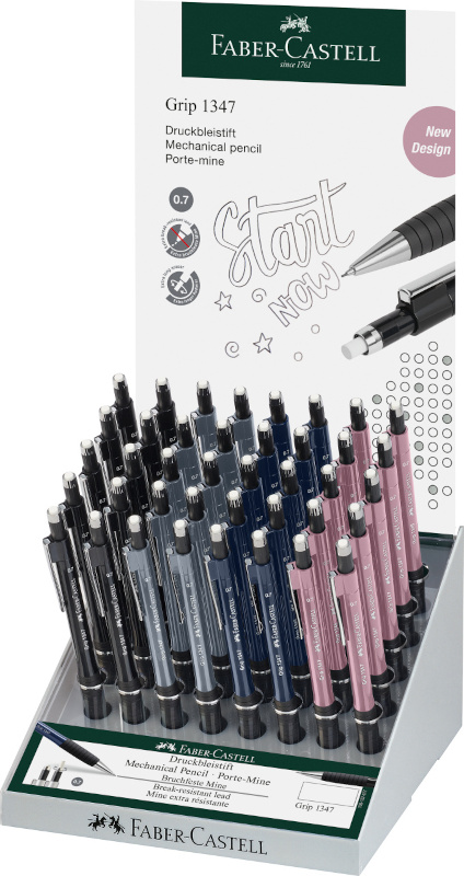 Image of Ställ Faber-Castell Mech. pencil Grip 1347 0.7 Urban POS 134745 4005401347453