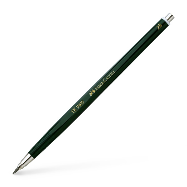 Image of Stiftpenna Faber-Castell CLUTCH TK9400 2mm 2B (5F) 139402 4005401394020