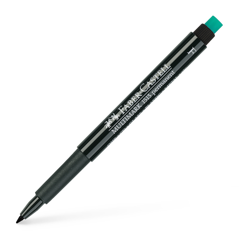 Image of Märkpenna Faber-Castell Multimark 1513 F 0,6mm Svart  (10F) 151399 4005401513995