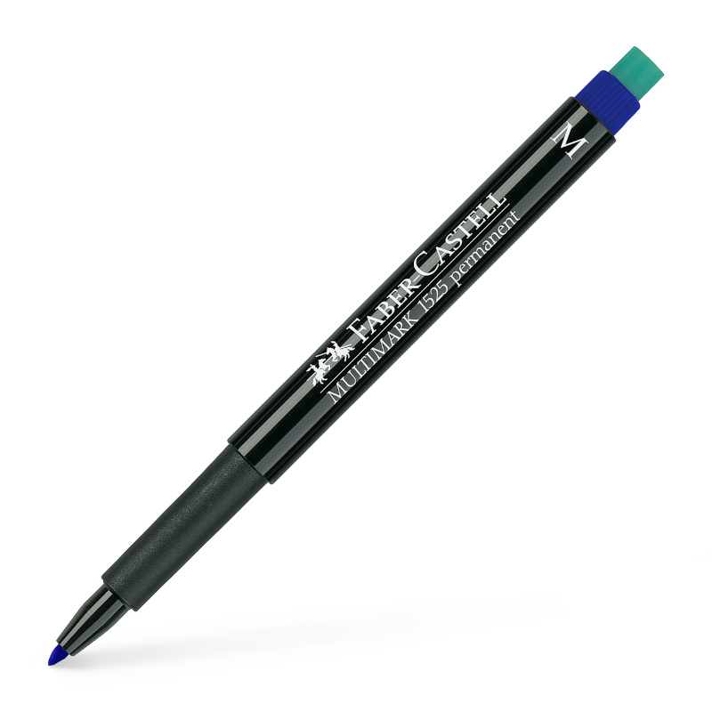 Image of Märkpenna Faber-Castell Multimark 1525 M 1,0mm  Blå (10F) 152551 4005401525516