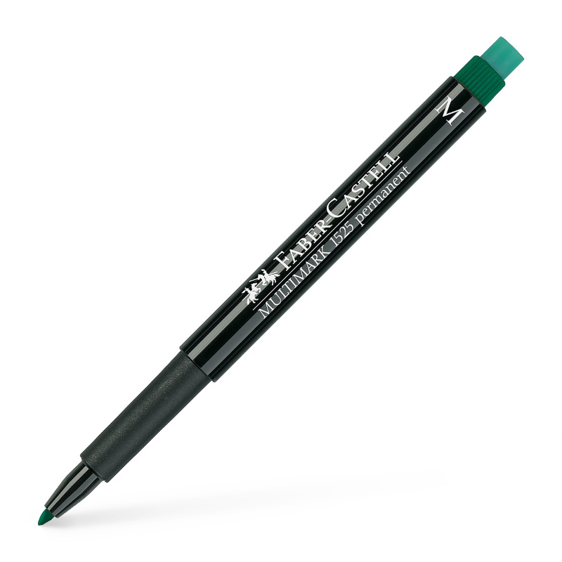 Image of Märkpenna Faber-Castell Multimark 1525 M 1,0mm Grön (10F) 152563 4005401525639
