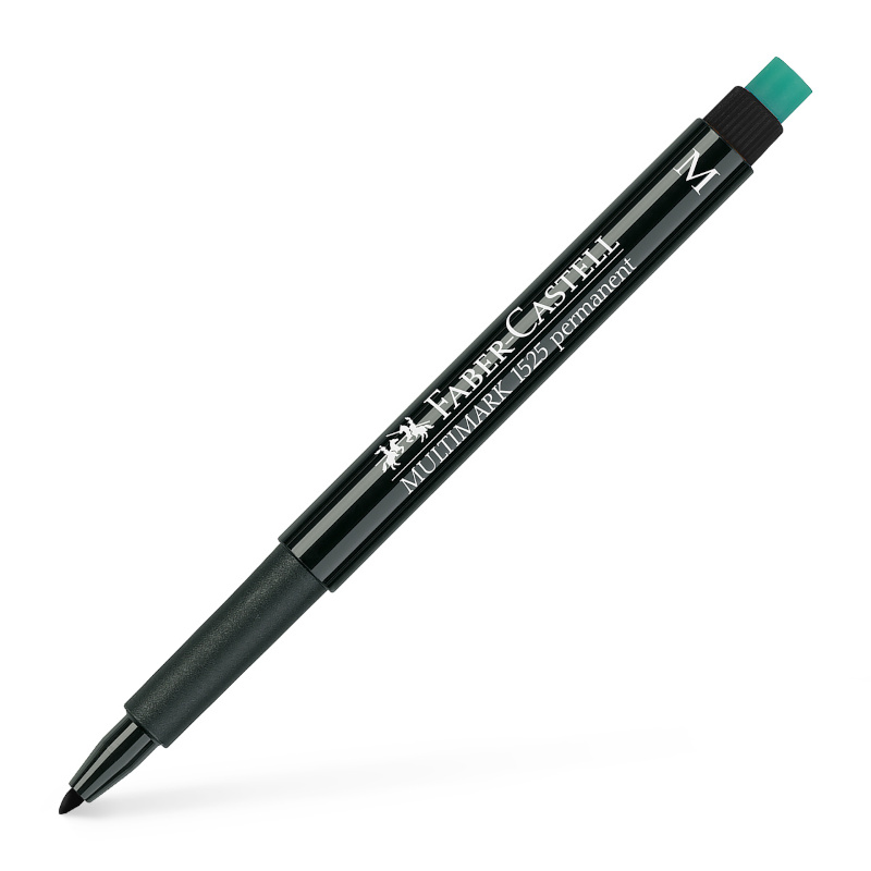 Image of Märkpenna Faber-Castell Multimark 1525 M 1,0mm Svart (10F) 152599 4005401525998