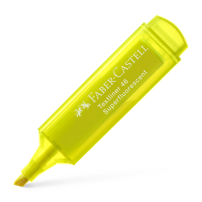 Image of Överstrykningspenna Faber-Castell 46 Transp. Gul (10F) 154607 4005401546078