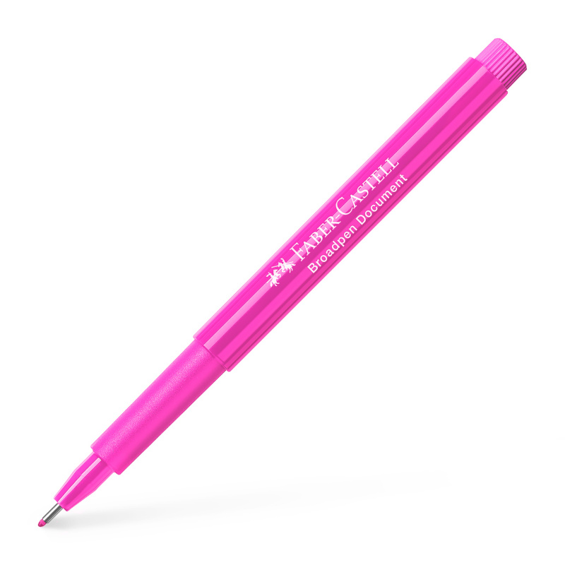 Image of Fiberpenna Faber-Castell 0,8 mm Rosa (10F) 155428 4005401554288