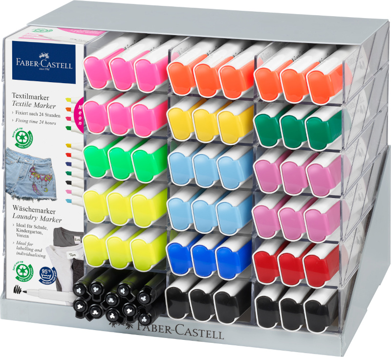 Image of Tygpenna Faber-Castell Marker Exponering med 120 pennor 159540 4005401595403