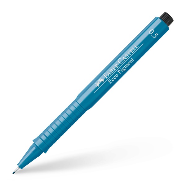 Image of Ritpenna Faber-Castell Ecco Pigment BLUE 0,5mm (10F) 166551 4005401665519