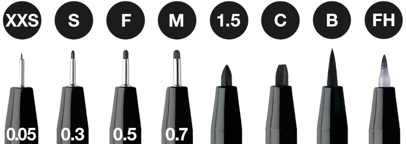 Image of Ritpennset Faber-Castell Pitt Artist Färg 199 8pennor (5F) 167158 4005401671589