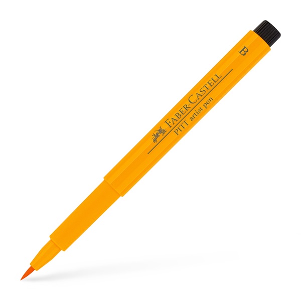 Image of Ritpenna Faber-Castell PITT Artist Brush dark chrome yellow  109 (5F) 167409 4005401674092
