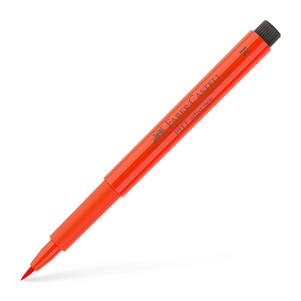 Image of Ritpenna Faber-Castell PITT Artist Brush scarlet red  118 (5F) 167418 4005401674184