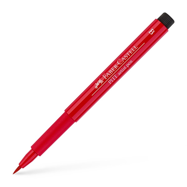 Image of Ritpenna Faber-Castell PITT Artist Brush deep scarlet red  219 (5F) 167419 4005401674191