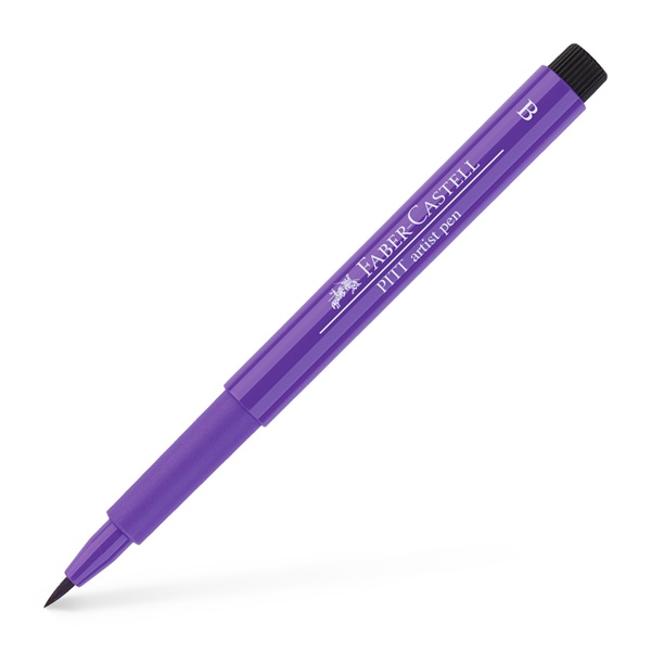 Image of Ritpenna Faber-Castell PITT Artist Brush purple violet  136 (5F) 167436 4005401674368