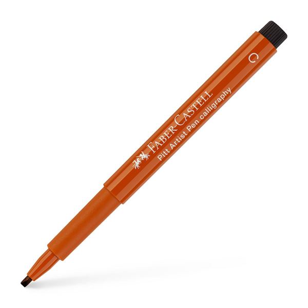 Image of Kalligrafipenna Faber-Castell PITT Calligraphy pen 2,0mm Sanguine 188 (10F) 167588 4005401675884