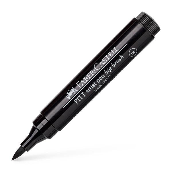 Image of Ritpenna Faber-Castell PITT Artist BIG Brush black 199 (4F) 167699 4005401676997