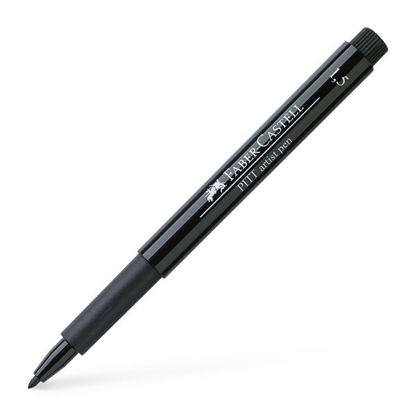 Image of Ritpenna Faber-Castell PITT Artist Bullet Nib Black 1,5mm (5F) 167890 4005401678908