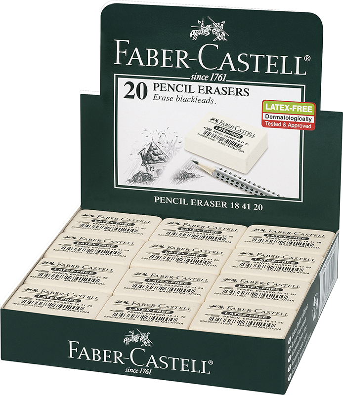 Image of Suddigum Faber-Castell Naturgummi 7041 (20F) 184120 9556089741200