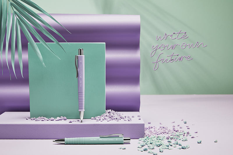 Image of Kulspetspenna Faber-Castell Ballpoint pen Poly Ball XB sweet lilac 241104 6933256654595