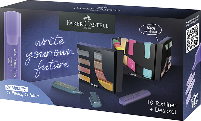Image of Överstrykningspennset Faber-Castell Highlighter TL 46 deskset 16 254603 4005402546039