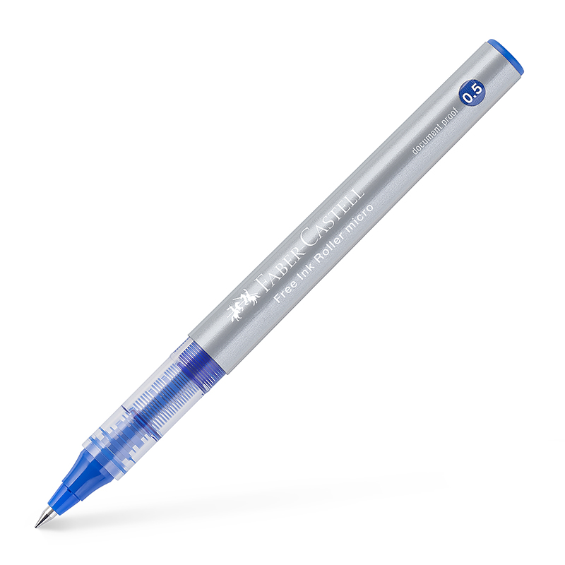 Image of Rollerballpenna Faber-Castell Roller Free Ink 0.5 blue 348501 4005403485016