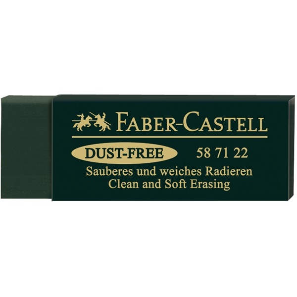 Image of Suddigum Faber-Castell Art Eraser, green (20F) 587122 9556089009867