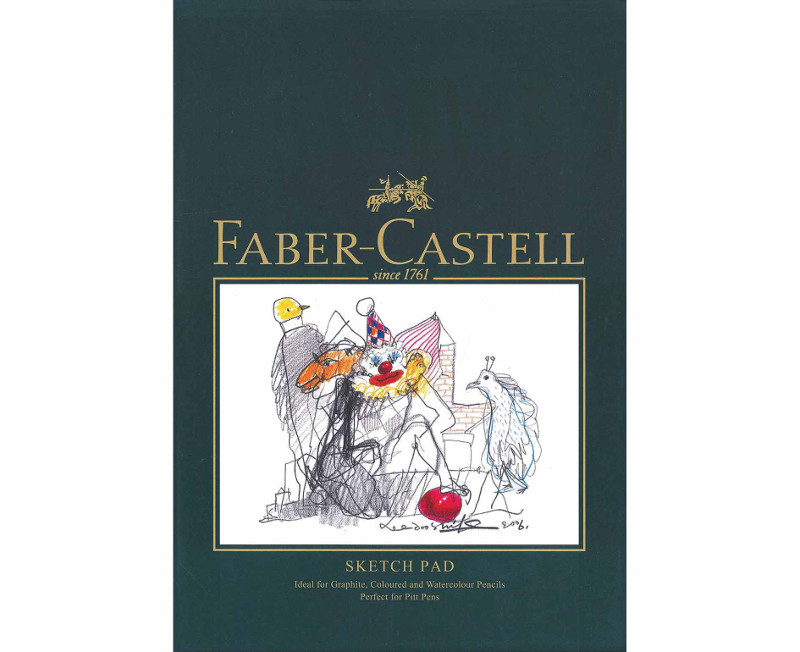 Image of Ritblock Faber-Castell A4 Sketch Pad 160gr 40 ark Limmat (5F) 791013 5022510791013
