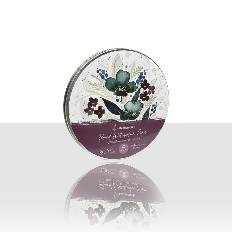 Image of Akvarellpapper Hahnemühle Expression 300g Cold Pressed RUND dia13cm 30ark 10625030 4011367119720