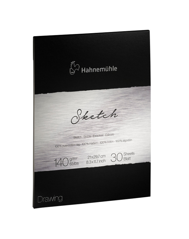 Image of Ritblock Hahnemühle Sketch 140 A5 30ark 10625160 4011367111786