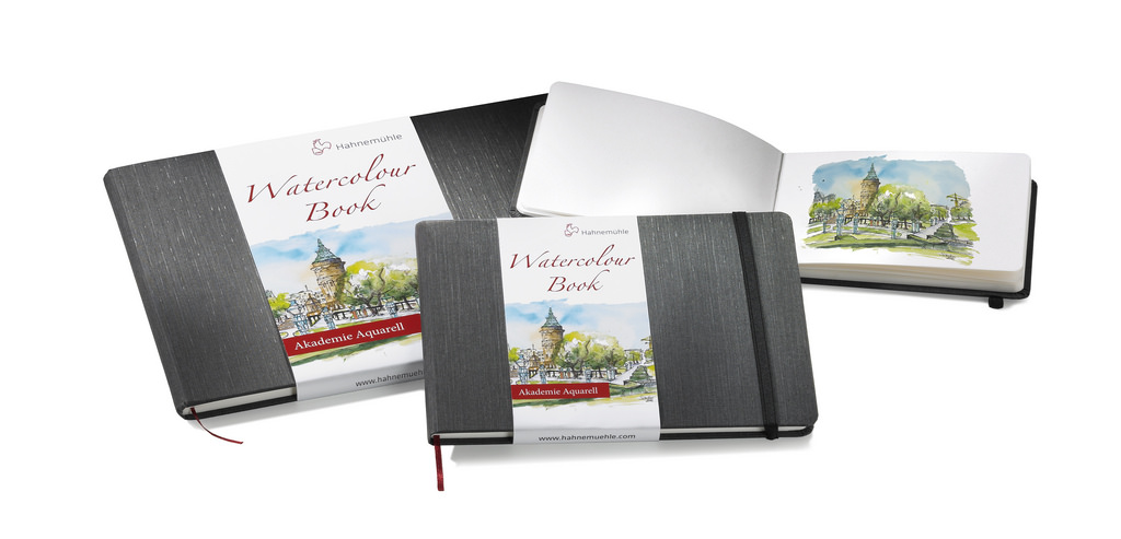 Image of Akvarellbok Hahnemühle Watercolour Book A6 Liggande 200g 30ark 10628810 4011367100421