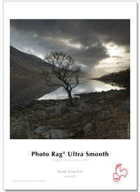Image of Inkjet Hahnemühle Photo Rag U.smooth 305g 44"x12m rulle 10643190 4011367431907