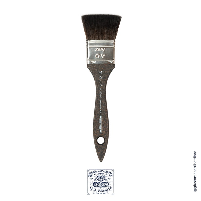 Image of Förgyllning Manetti Ghirlandaio brush 40 mm. 2ZDMGR401108 8051566248858