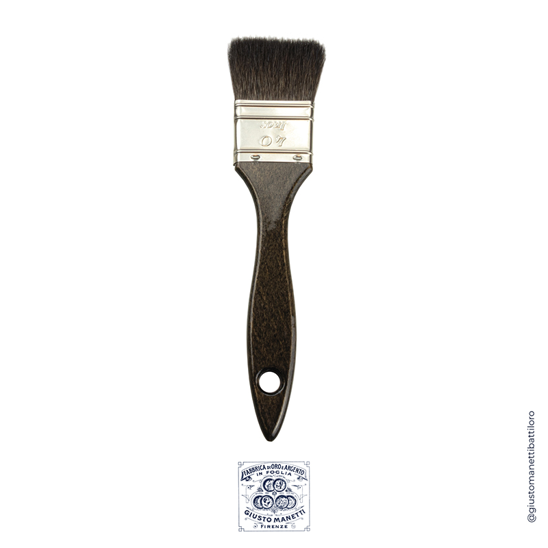 Image of Förgyllning Manetti Natural Squirrel Hair Brush n.40 2ZDMK40 8051566246151